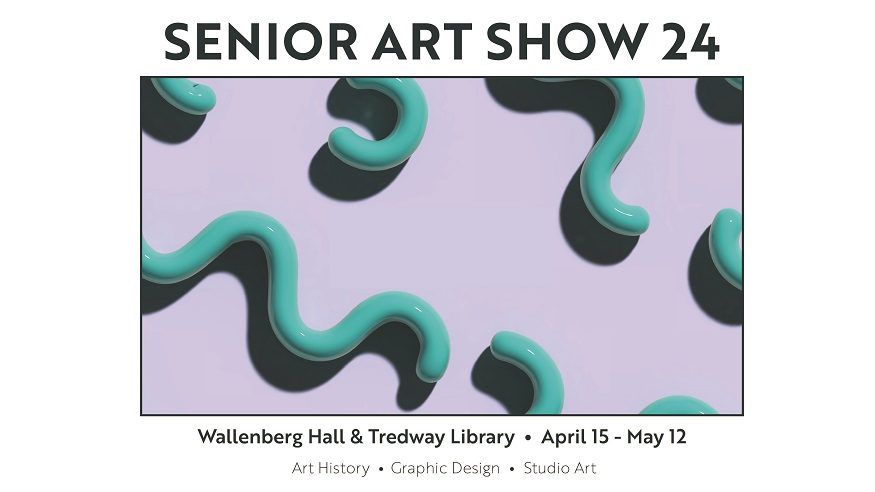 Senior Art Show 2024 poster